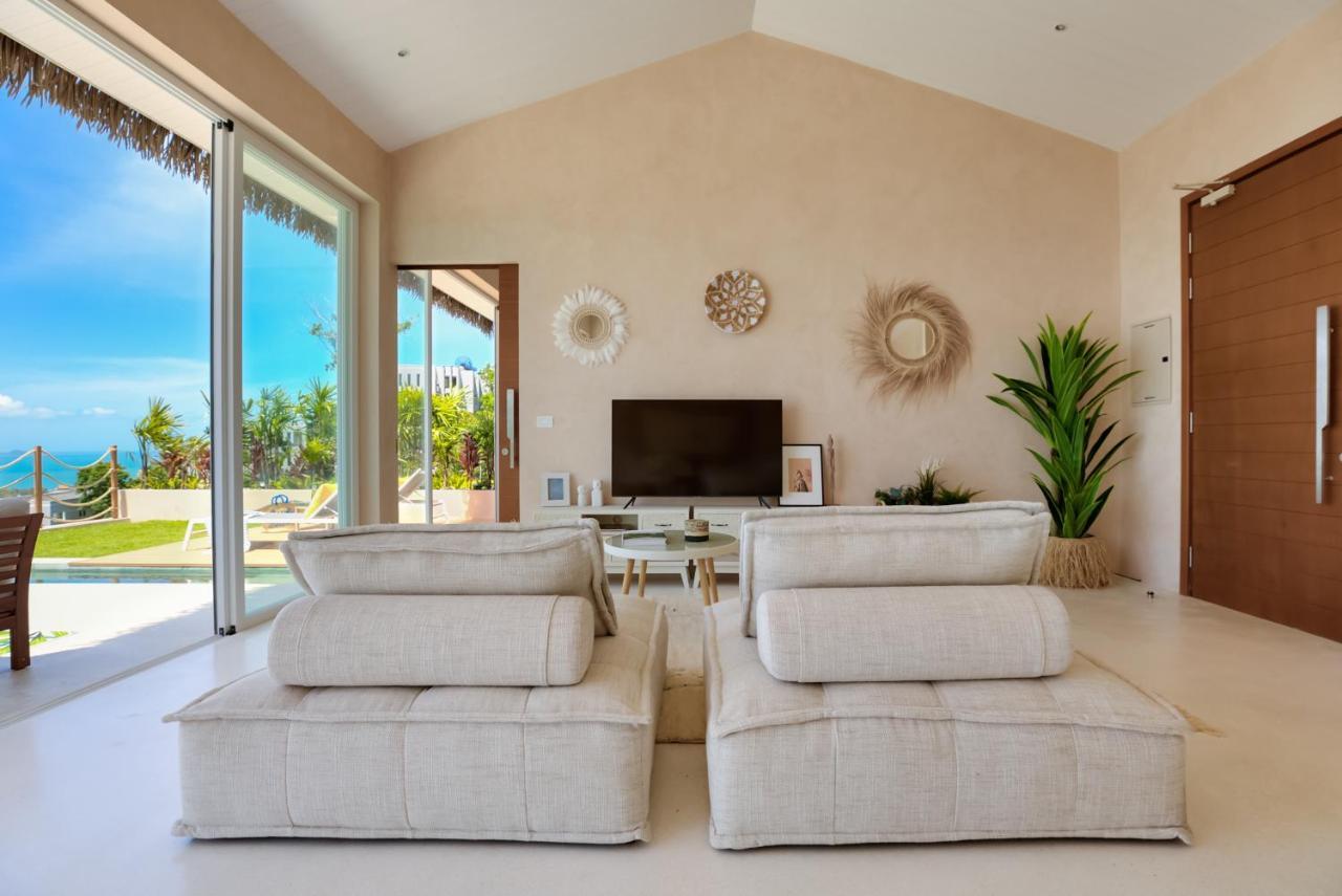 Tropical Seaview Villa With Pool Koh Samui Zewnętrze zdjęcie
